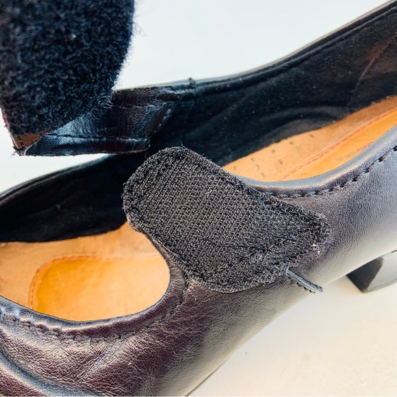 Cobb Hill New Balance Black Sadie Ruche Pleated Mary Jane Heels, size 10 M - Picture 5 of 12